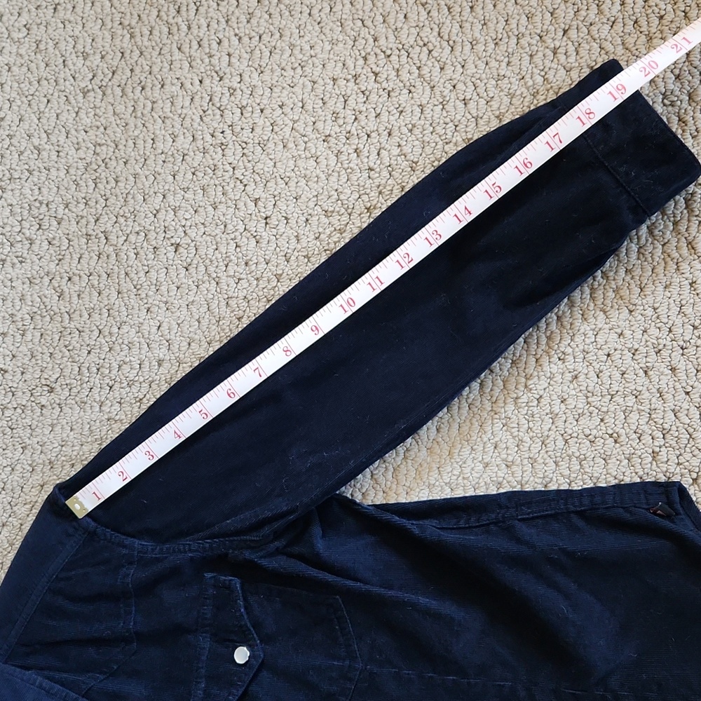 Womens Ralph Lauren Polo Jeans Company 3/4 Sleeve Shirt Small Vintage - Picture 6 of 7